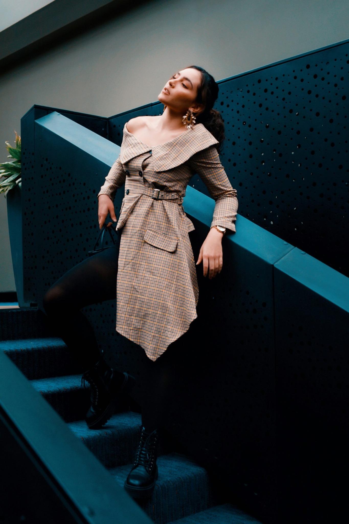 Fashion model editorial
